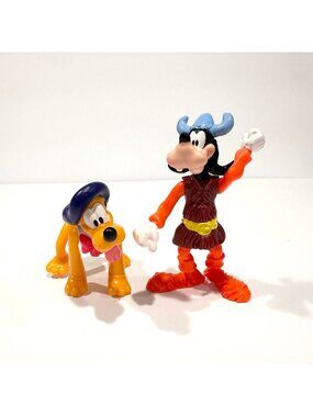 Vintage McDonald’s Happy Meal Epcot Norway Goofy & France Pluto Toys 1993
